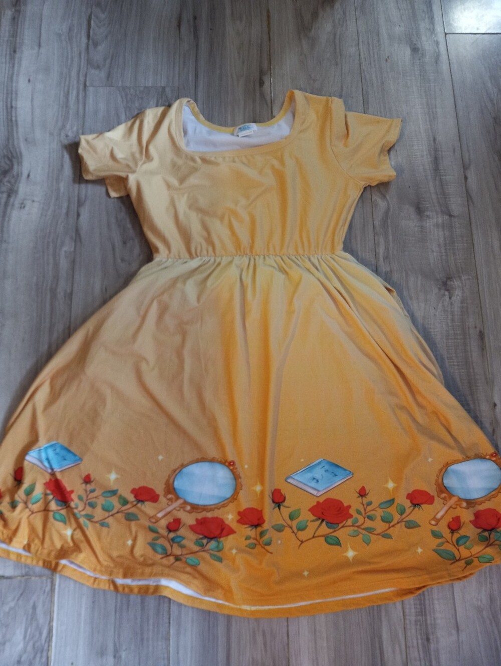 Princess Belle Ladies Dress L